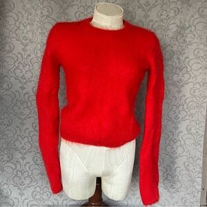 H&M EDITION Women's Red Sweater Sz Xs